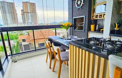 Imagem 4: Apartamento mobiliado 79m² vista mar 3 quartos (1 suíte + 2 demi) a 50 metros da Praia do