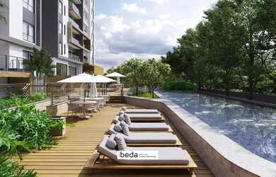 Imagem 5: Ibeda - Duo Capim Macio Apartamento 97m2. Sala, cozinha, 1 suítes, 2v, apto novo