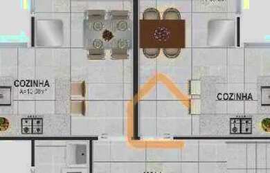 Imagem 3: Apartamento com 1 dormitório à venda, 45 m² por R$ 250.000,00 - Jardim Paraiso - Pouso Ale