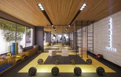 Imagem 3: Apartamento com 55m² com 02 quartos, sendo 01 suíte á venda no Residencial Clube House - J