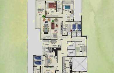 Imagem 2: Apartamento Garden com 2 quartos sendo 1 suíte para venda no Bairro Jardim Glória em Juiz