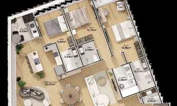 Imagem 7: Apartamento 3 Dormitórios para venda em Florianópolis - SC