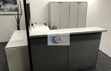 Imagem 5: Sala comercial mobiliada de 92,00 m² com 3 vagas de garagem- mobiliada