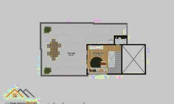 Imagem 6: Apartamento com 3 quartos sendo 01 com suite à venda, 55 m² por R$ 450.000 - Santa Branca