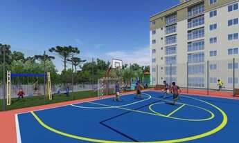 Imagem 2: Apartamento para venda com 51 metros quadrados com 2 quartos em Atuba - Pinhais - PR