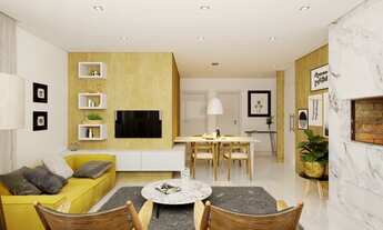 Imagem 5: Apartamento à venda na Detto Fatto imóveis , de 01 dormitório, vaga de garagem, churrasque