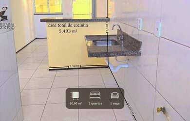 Imagem 4: AP1686- Aluga Apartamento no Montese sem taxa de condomínio com 2 quartos 1 ou 2 vagas