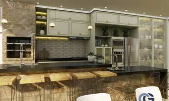 Imagem 7: Casa com 4 dormitórios à venda, 322 m² por R$ 3.350.000,00 - Residencial Quinta do Golfe