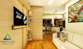 Imagem 5: Apartamentos 2 quartos com suíte, sala com varanda gourmet e cozinha integrada, garagem nu