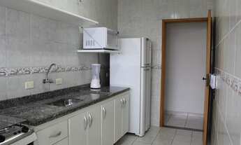 Imagem 7: A008- Aluguel para Temporada 1Dorm com Sacada Gourmet - Prédio frente ao mar