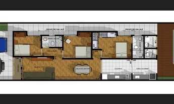 Imagem 3: Casa para venda tem 98 metros quadrados com 3 quartos em Nova Cerejeira - Atibaia - SP