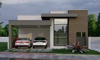 Imagem: CASA COM PISCINA EM RESIDENCIAL FECHADO