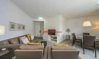 Imagem 2: Flat com 2 dormitórios, 80 m² - venda por R$ 1.050.000,00 ou aluguel por R$ 12.111,48/mês