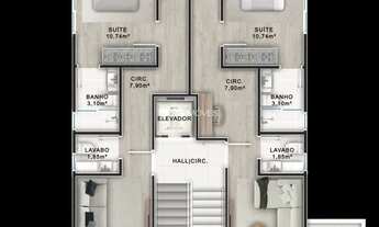 Imagem 7: Cobertura com vista para o mar em Mariscal