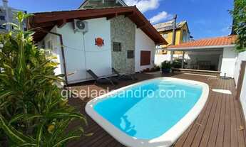 Imagem 2: Casa com Incrivel area lazer, piscina e 4 suite em Jurere perto do mar