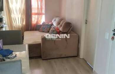 Imagem 2: Apartamento semi mobilido com 03 dormitórios, sala, cozinha conjugada com área de serviço