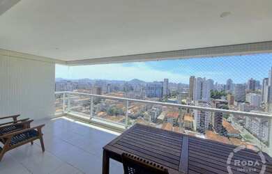 Imagem 2: Apartamento alto padrão 4 dormitórios, 3 suites 2 vagas demarcadas para alugar no Embaré