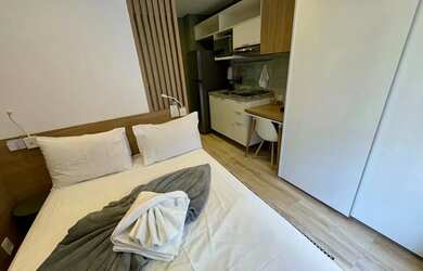 Imagem 4: Studio para venda em República com 1 quarto, sendo 1 suíte , 33m²