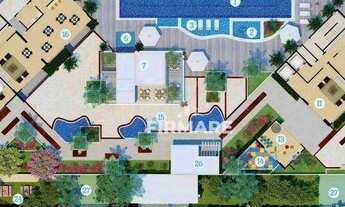 Imagem 5: Apartamento com 3 dormitórios à venda, 110 m² por R$ 995.460,82 - Meireles - Fortaleza/CE