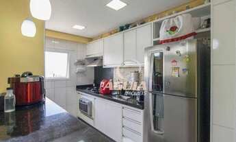 Imagem 2: Apartamento com 2 dormitórios à venda, 63 m² por R$ 381.600 - Vila Valparaíso - Santo Andr