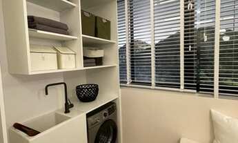 Imagem 6: Apartamento de 2 e 3 quartos com suíte e varanda entregue com fechamento de vidro na Barra