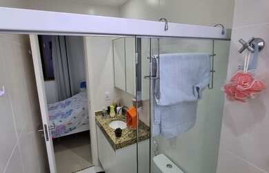 Imagem 7: Apto novo mobiliado 2 qts c/suíte elevador Cambaúba frente Iate