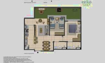 Imagem 3: Em more prox a av das torres com varanda e elevador