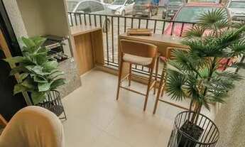 Imagem 6: Apartamento 2 quartos com varanda com churrasqueira a carvão