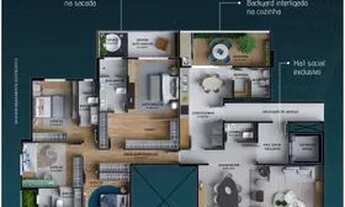 Imagem 4: Torre Maranello, da Leal Moreira, bairro do Umarizal, 4 suítes, com 232m² a 464m²