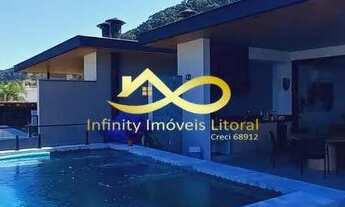 Imagem 5: Praia de juquehy-4 suítes- piscina e churrasqueira privativa com vista para o mar