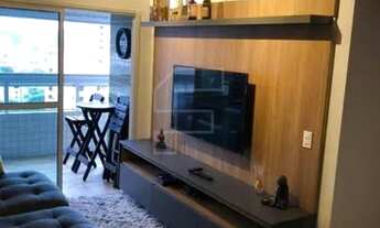 Imagem 7: Apartamento semi-mobiliado 02 dormitórios, 01 suíte, sala ampla, sacada envidraçada vista