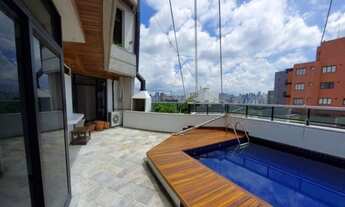 Imagem 2: Cobertura duplex para aluguel e venda possui 311 m2 - 4 suítes - Itaim Bibi