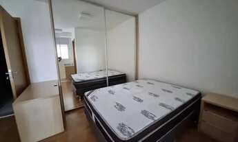 Imagem 3: Apartamento com 1 dormitório para alugar, 40 m² por R$ 3.872,00/mês - Jardim Aquarius - Sã