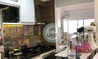 Imagem 6: Apartamento com 3 dormitórios à venda, 60 m² por R$ 390.000,00 - Ferrazópolis - São Bernar