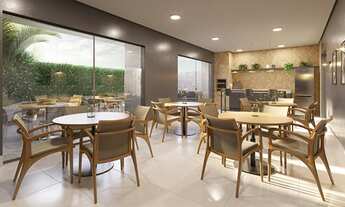 Imagem 6: Na planta apartamento de 3 quartos sendo 3 suítes de 140m² em frente ao Parque Areião, com