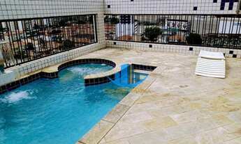 Imagem 2: Cobertura com 3 dormitórios à venda, 225 m² por R$ 960.000,00 - Ponta da Praia - Santos/SP