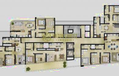 Imagem 7: Apartamento 2 dormitórios sendo 1 suíte mobiliado e decorado