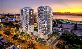 Imagem 2: Centro de Niteroi - Apartamento 2 quartos com varanda vista livre andar alto com lazer com