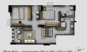 Imagem 7: MD - More na Várzea! - Edf. Morada Limeira com 2 quartos 47m²/ Próx. a Polidoro
