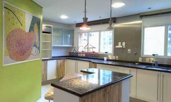 Imagem 7: Apartamento Duplex Vila Nova Conceição ! Living para 3 ambientes com lareira, bar, lavabo