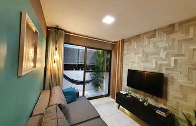 Imagem 3: Vendo belíssimo apartamento mobiliado excelente localização nos bancários 1 quarto