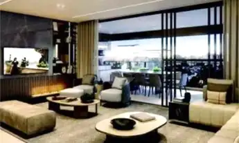 Imagem 2: Apartamento novo a venda no Campo Belo, com 143 m2, terraço, 4 dormitórios (2 suítes) e 2