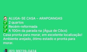 Imagem: Aluga-se casa no Arapoangas -DF