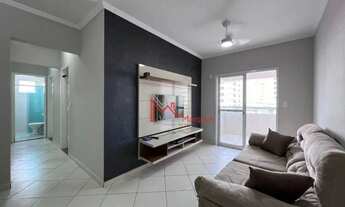 Imagem 2: Apartamento com 2 dormitórios à venda, 73 m² por R$ 420.000,00 - Vila Guilhermina - Praia