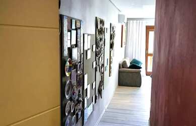 Imagem 4: Apartamento à venda todo mobiliado com dois dormitórios sendo uma suíte. Bairro Logradouro