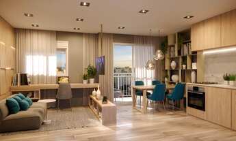 Imagem: Apartamento de 44 m² - 2 quartos (1 suite)