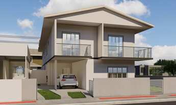 Imagem 2: Sobrado Geminado para Venda em Palhoça, Pinheira, 3 dormitórios, 1 suíte, 3 banheiros, 2 v