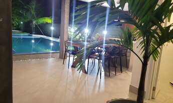 Imagem 4: Casas Planeta Água-Barra de Jacuípe, 5 quartos (ar condicionado), piscina e churrasqueira