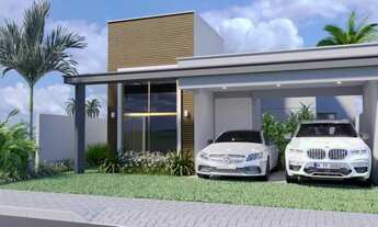 Imagem: Casa em fase final de construção no Ecoville