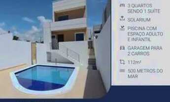 Imagem 4: Casa 03 quartos com solarium em Carapibus